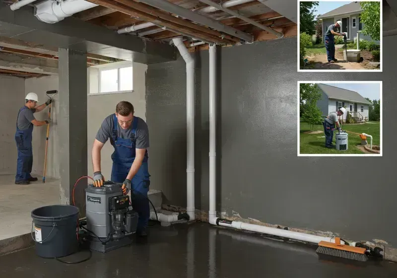 Basement Waterproofing and Flood Prevention process in Washington County, IN